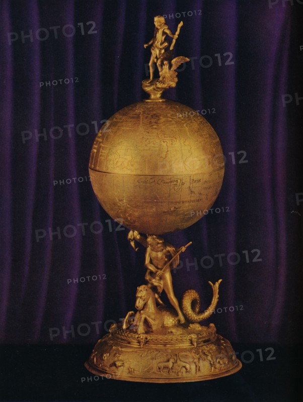 'The 'Airthrey' Gold Globe Cup: South German', c1560-1565, (1936). Artist: Unknown.