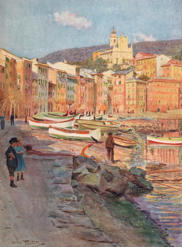 'S. Margherita Ligure', c1910, (1912). Artist: Walter Frederick Roofe Tyndale.