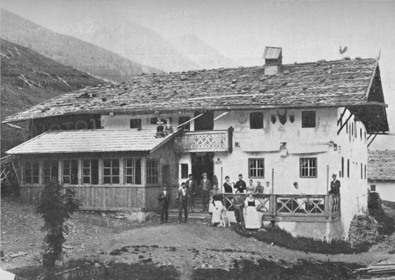 'Mountain Chalet, Tyrol', c1913. Artist: Charles JS Makin.