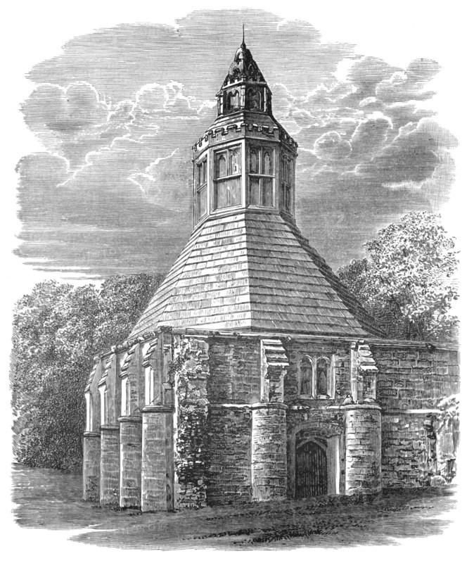 'Abbot's Kitchen', Glastonbury Abbey, c1880, (1897). Artist: Alexander Francis Lydon.