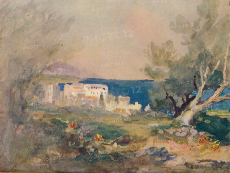'On the Mediterranean Coast', c1880, (1905). Artist: Hercules Brabazon Brabazon.
