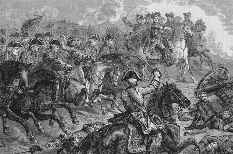 'George II. At Dettingen', 27 June 1743, (c1880). Artist: Unknown.