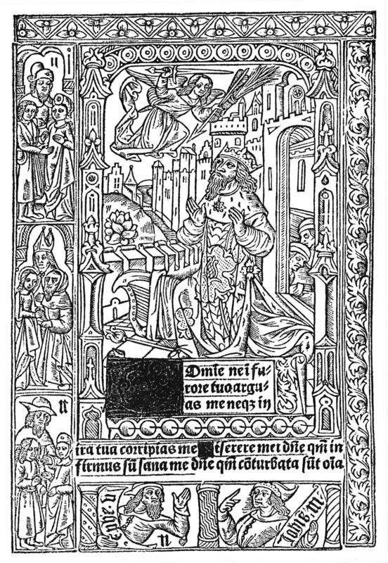 'From Horae ad usum Romanum', 1903. Artist: Denis Meslier.