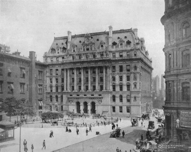 'The Hall of Records, New York', 1915. Artist: Unknown.