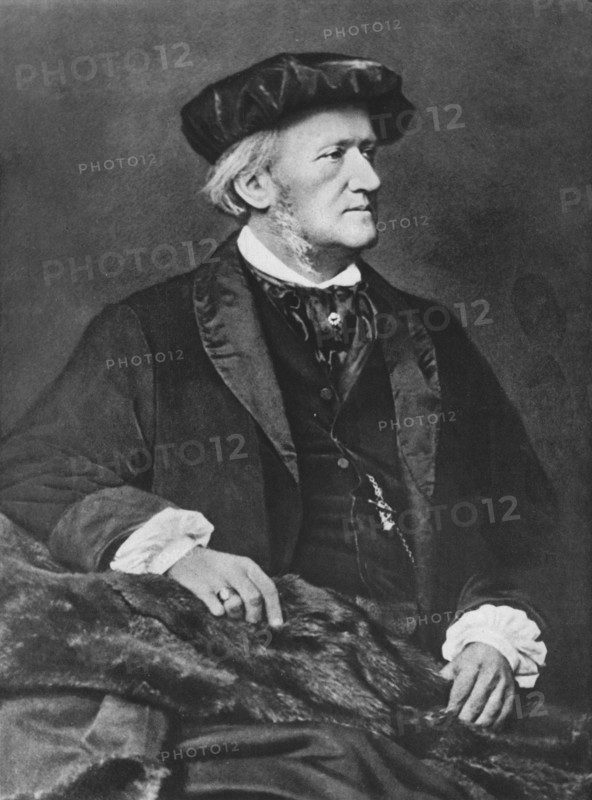 'Richard Wagner', 1870, (1939). Artist: Franz Seraph Hanfstaengl.