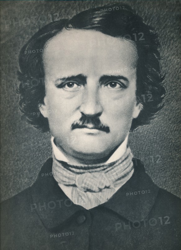 'Edgar Allan Poe', c1840, (1939). Artist: Mathew Brady.