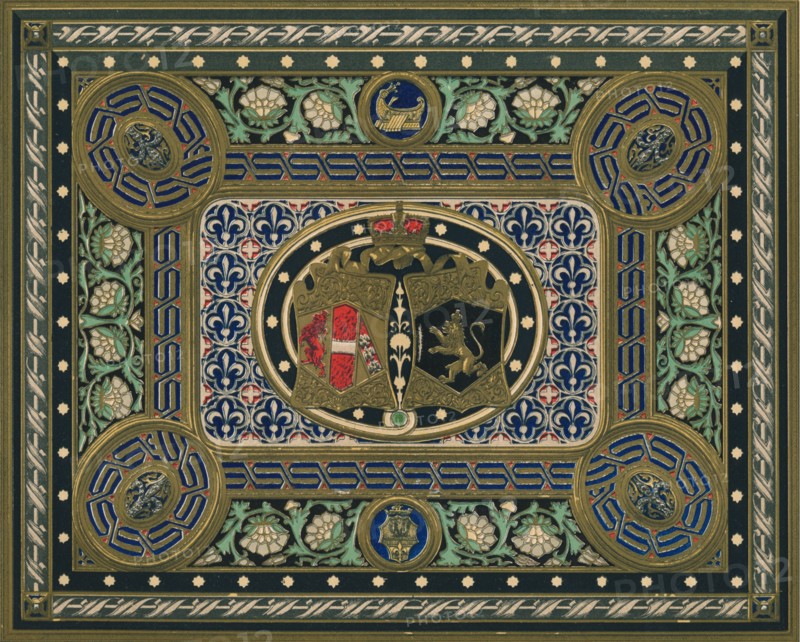 'An Album Cover by Girardet of Vienna', 1863.  Artist: Robert Dudley.