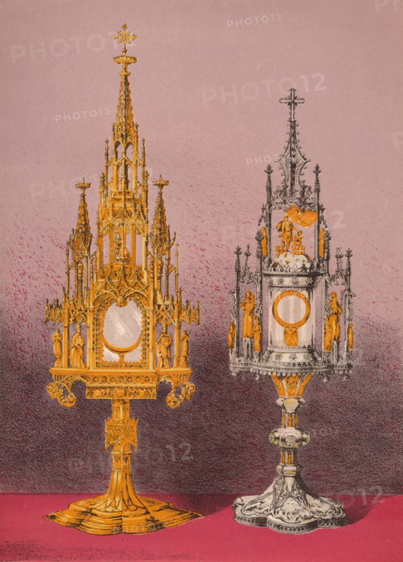 'Monstrances', 1893.  Artist: Robert Dudley.