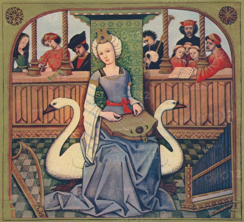 'The Allegory of Music', c1496-1498, (1939). Artist: Robinet Testard.