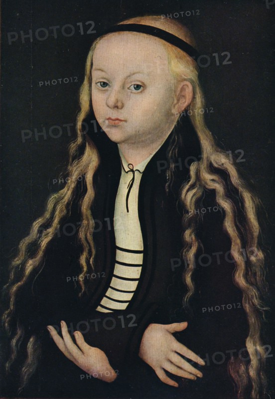 'Portrait of a Young Girl', 16th century, (1939). Artist: Lucas Cranach the Elder.