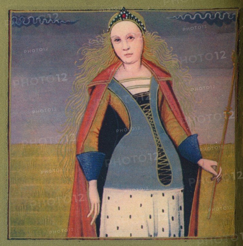 'Didon - Reine De Carthage', 1403, (1939). Artist: Master of Berry's Cleres Femmes.
