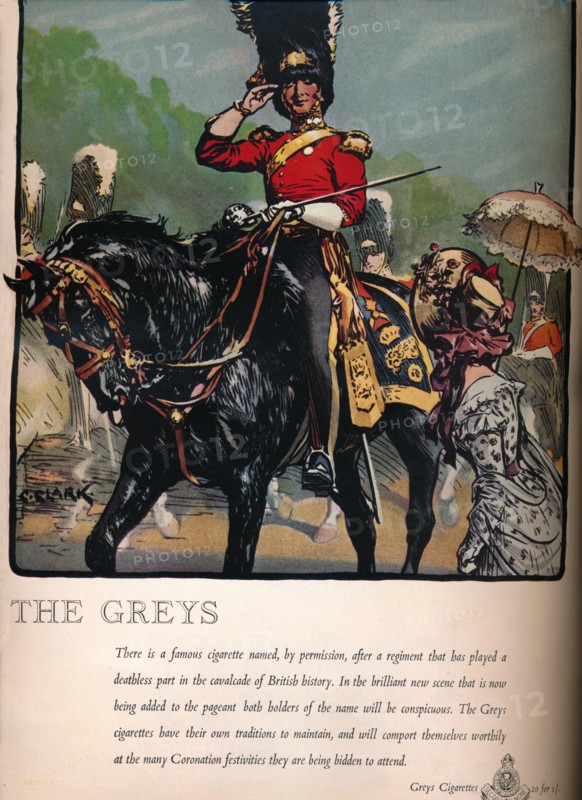 'The Greys - Greys Cigarettes', 1937. Artist: Unknown.
