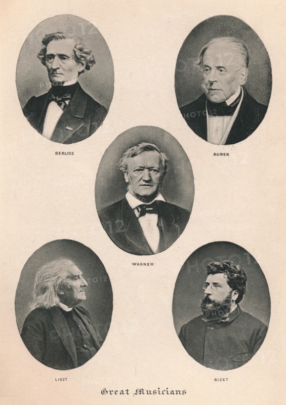 'Great Musicians - Plate II.', 1895. Artist: Unknown.
