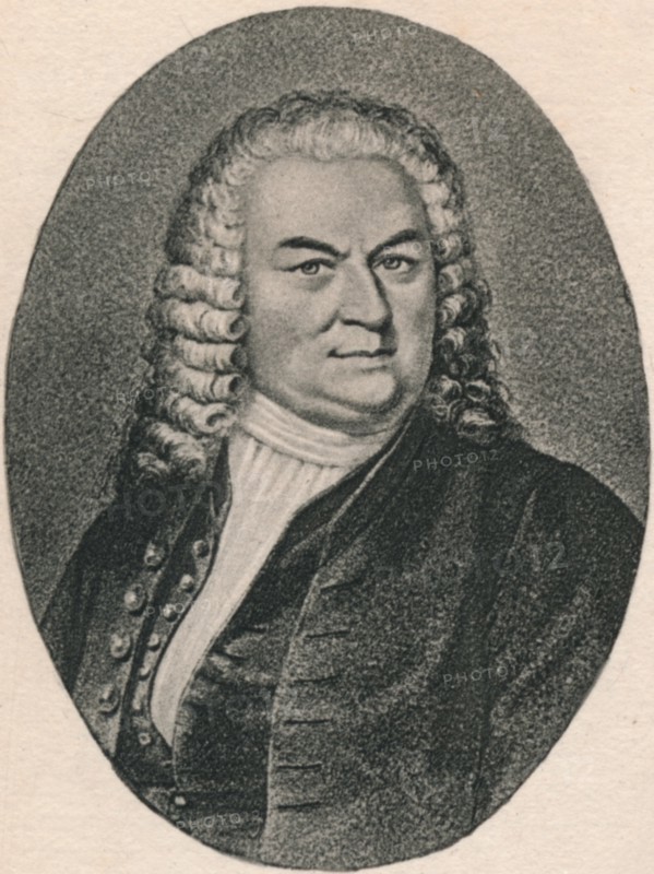 'Bach.', 1895. Artist: Unknown.