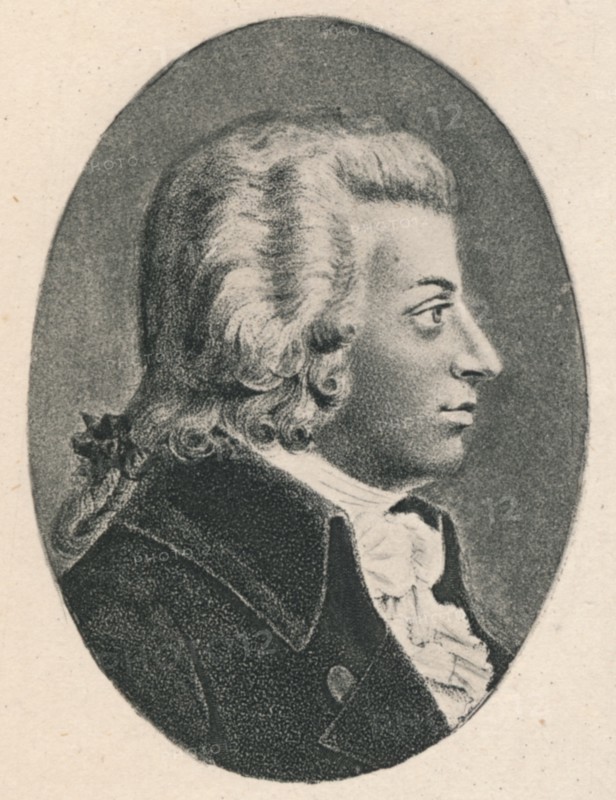 'Mozart.', 1895. Creator: Unknown.