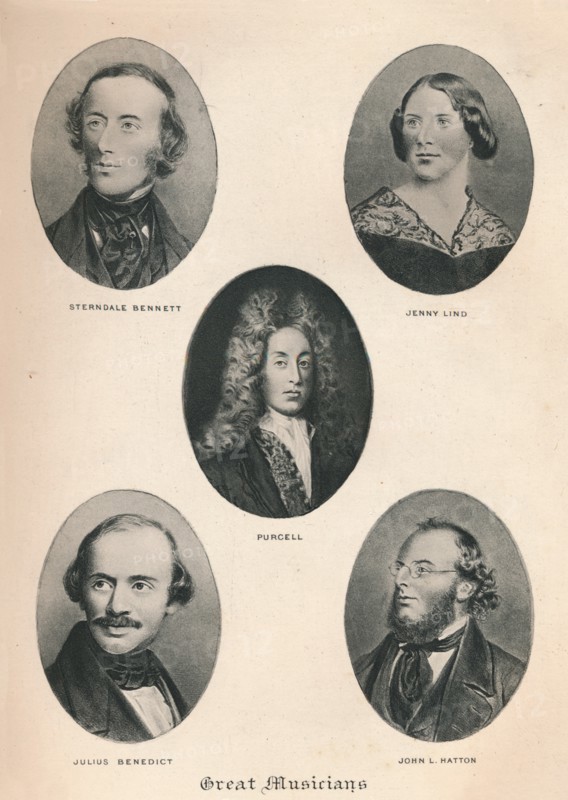 'Great Musicians - Plate V.', 1895. Artist: Unknown.