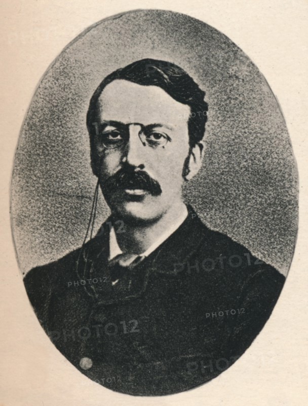 'Dr. C.V. Stanford', c1880, (1895). Artist: F Jenkins Heliog.