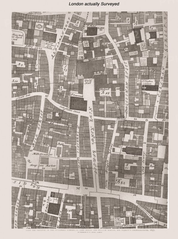 London Actually Surveyed, 1886. Artist: Unknown.