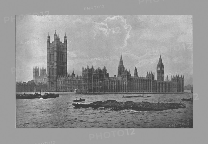 The Houses of Parliament, London, c1900. Artist: Frith & Co.