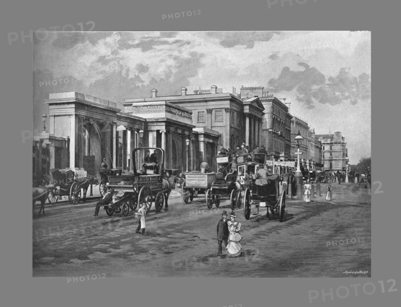 Hyde Park Corner, London, c1900. Artist: Frith & Co.