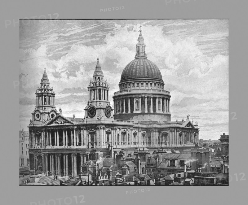 St.Paul's Cathedral, London, c1900. Artist: Frith & Co.