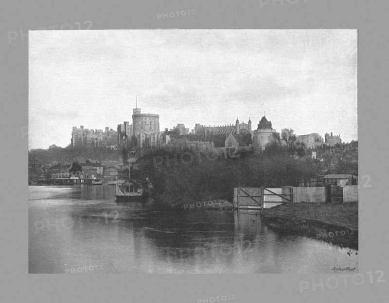 Windsor Castle, c1900. Artist: Russell & Sons.