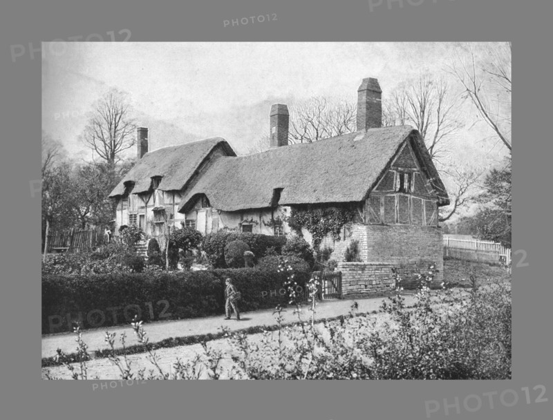 Anne Hathaway's Cottage, c1900. Artist: Harvey Barton.