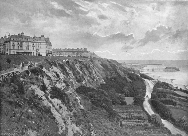 Folkestone: The Lees, c1900. Artist: Lambert Weston & Son.