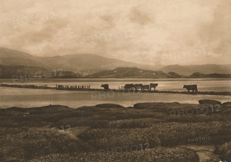'The Dovey at Ynyslas', 1902. Artist: Unknown.
