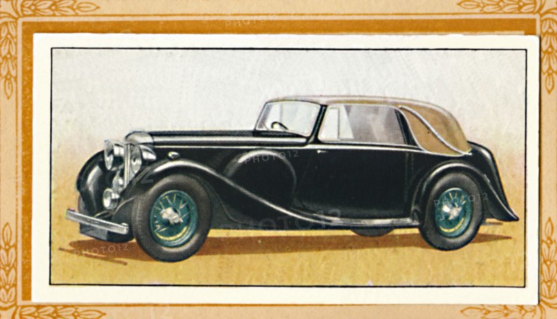 'Lagonda Drop-Head Coupé', 1936. Artist: Unknown.