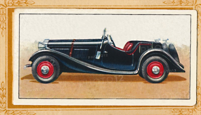 'British Salmson 20-90 Sports Two-Seater', c1936. Artist: Unknown.