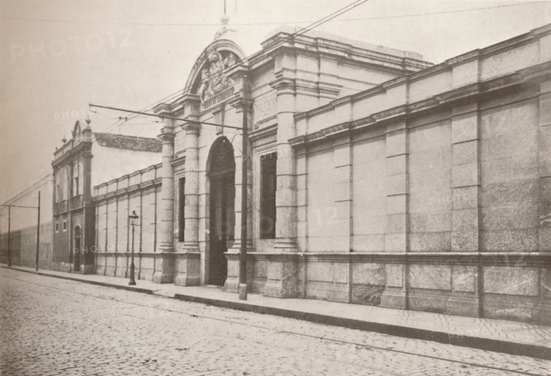 'Rio Police: Entrance to the House of Correction, 1914. Artist: Unknown.