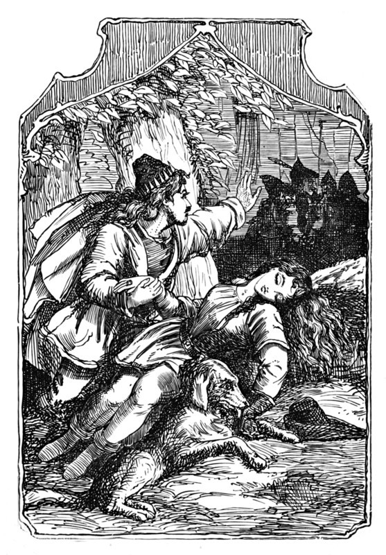 'The Twelve Hunters', 1901. Artist: Edward Henry Wehnert.