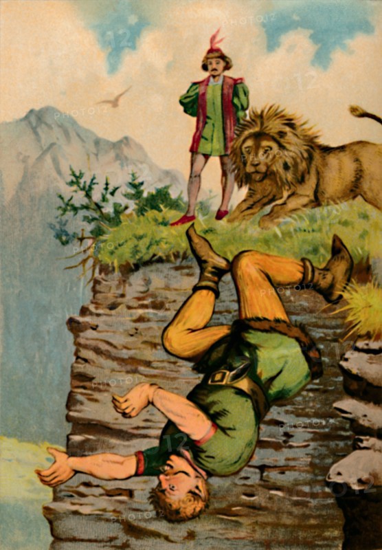 'The Giant's Downfall', 1901. Artist: Edward Henry Wehnert.