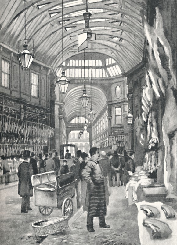 'Leadenhall Market', 1891. Creator: William Luker.