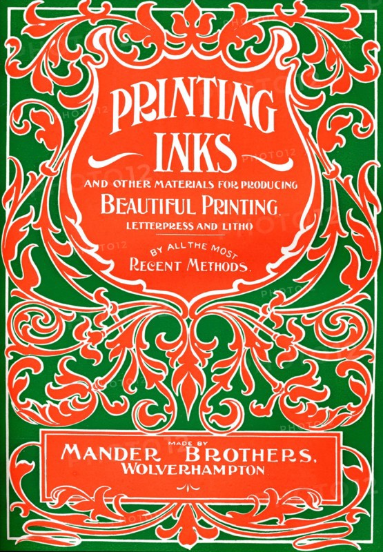 'Printing Inks and Other Materials for Producing Beautiful Printing - advert', 1916. Artist: Mander Brothers.