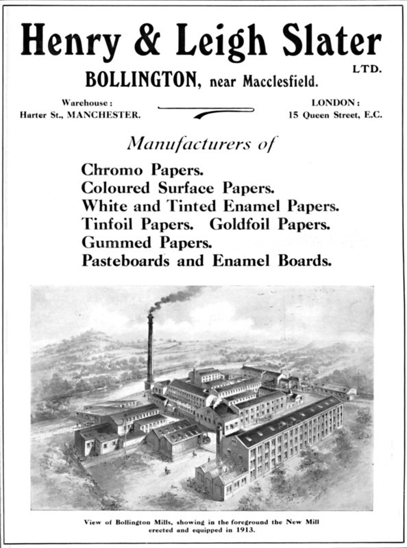 'Henry & Leigh Slater Ltd. - advert', 1916. Artist: Unknown.