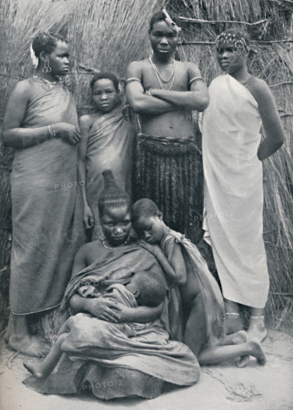 A Zulu family group, 1912. Artist: Unknown.