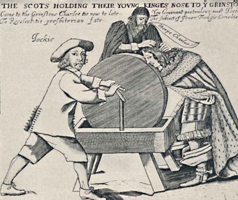 'Charles II and the Kirk', 1651, (1903). Artist: Unknown.