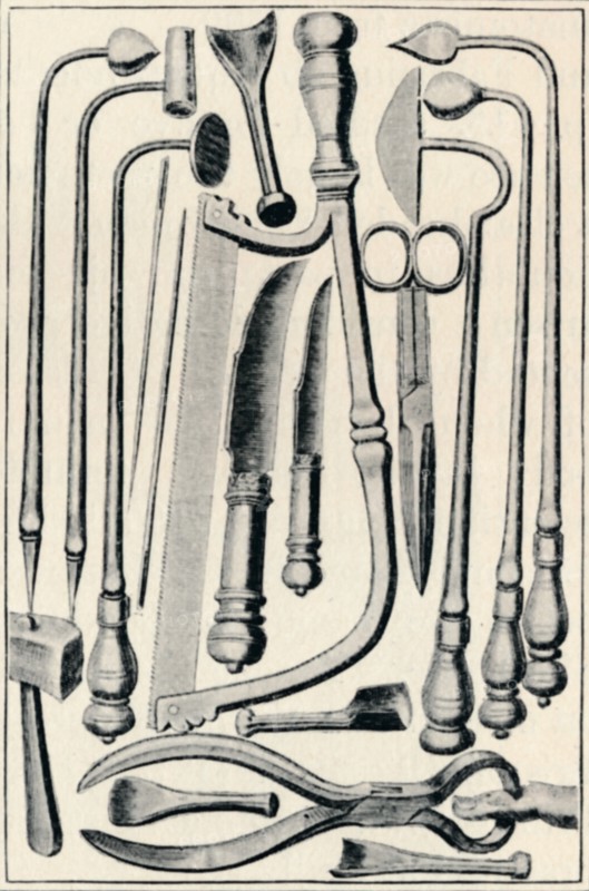 'Surgical Instruments', 1639, (1903). Artist: Unknown.