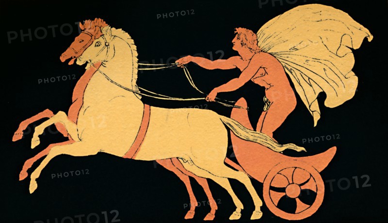 'Chariot Race', 1880.  Artist: Antique.