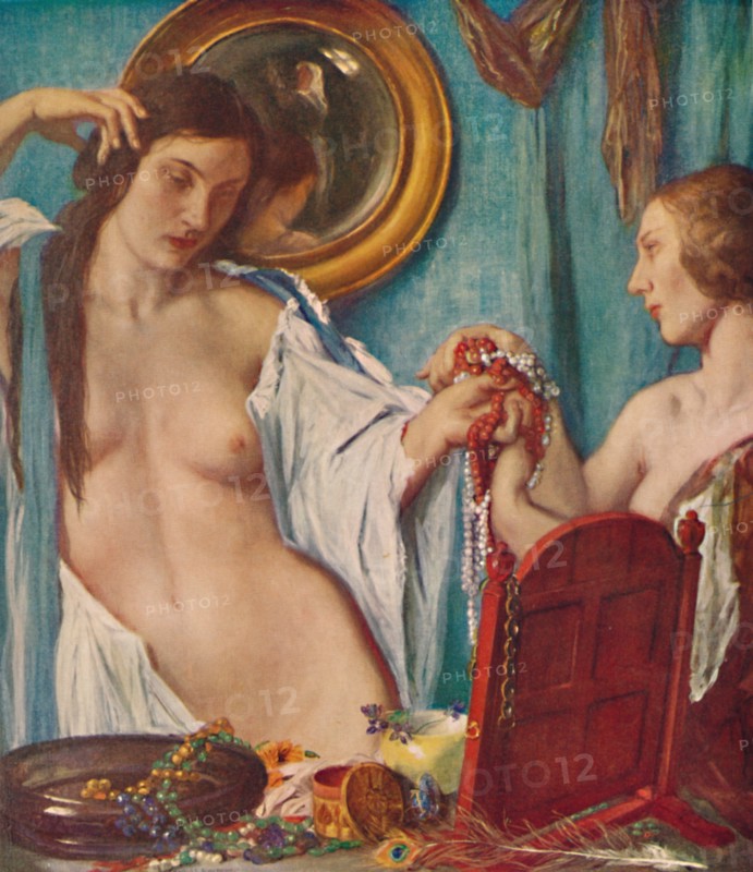 'The Toilet', 1927, (1931). Artist: Charles Shannon.