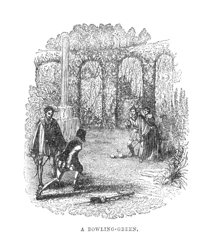 'A Bowling-Green', c1870. Artist: Unknown.