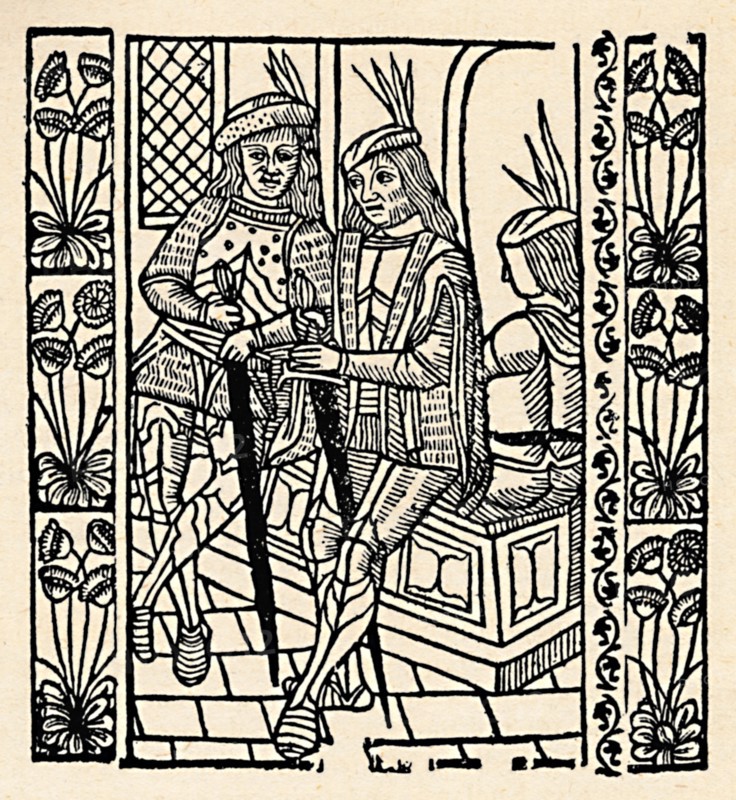 The Dystruccion of Jherusalem, by Vaspazian and Tytus', c16th century, (1923). Artist: Wynkyn de Worde.
