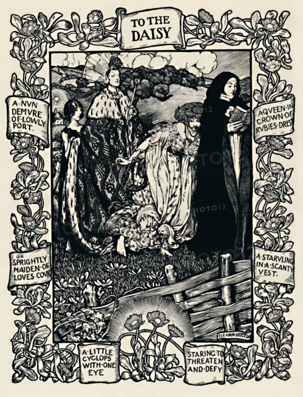 'Illustration to Wordsworth's Poem To The Daisy, No. 2', 1923. Artist: Eleanor Fortescue-Brickdale.