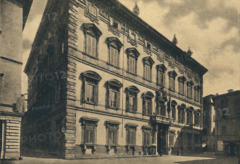 'Roma - Palace of the Senate', 1910. Artist: Unknown.