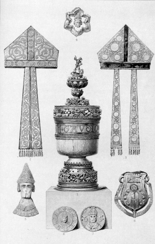 'Relics Associated with Thomas A Becket', 1886. Artist: Charles Lawrie.