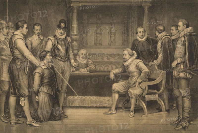 ''The Gunpowder Plot', 1886. Artist: CF Merckel.