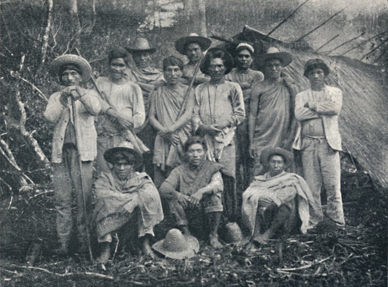 'Indios Coroados', 1895. Artist: Francisco Henszler.