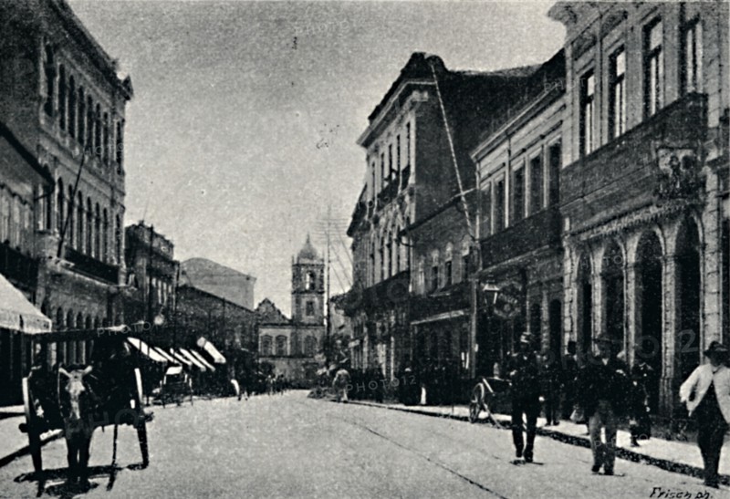 'Rua 15 de Novembro', 1895. Artist: Paulo Kowalsky.